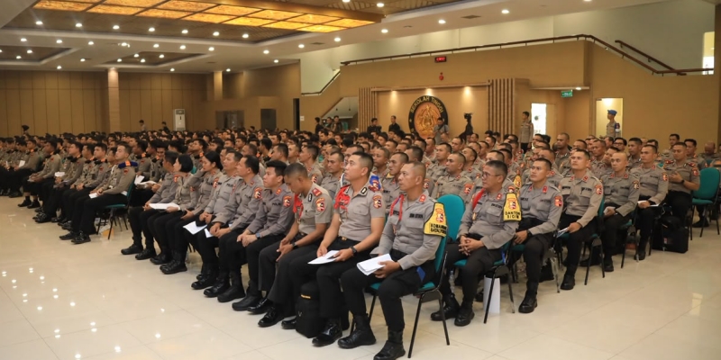 Polri Terjunkan 403 Personel Lemdiklat Cegah Karhutla